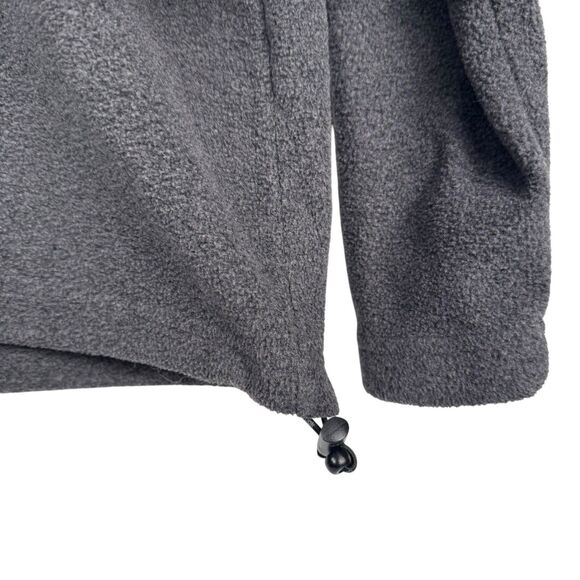 REEBOK Fleece 1/4 Zip Delta Canton Training Jacket GRAY 2XL 100 - Picture 4 of 12
